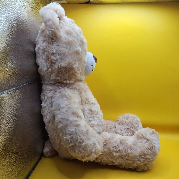 🧸 Build A Bear Happy Hugs Teddy Bear 2020 Stuffed Plush Animal 16" Beige Cream - Picture 3 of 8